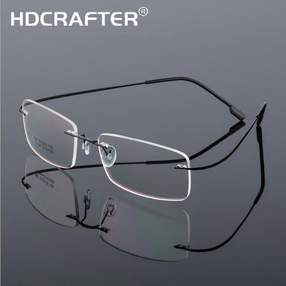 Premium Rimless Eyeglass Frame – Ultra-Light & Durable Design