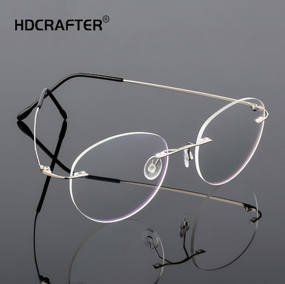 Premium Rimless Eyeglass Frame – Ultra-Light & Durable Design